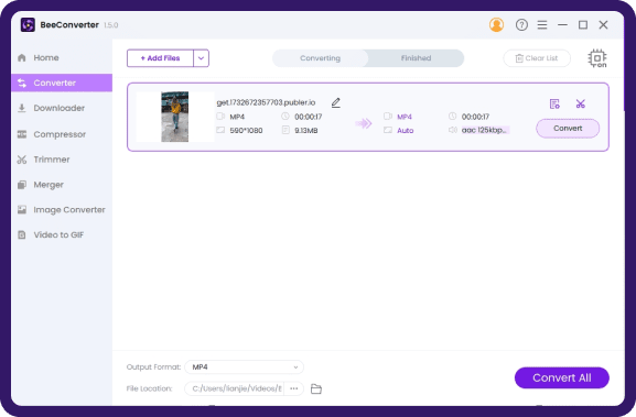 Start to Download