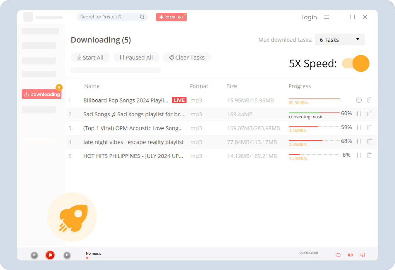 High Speed YouTube Downloader